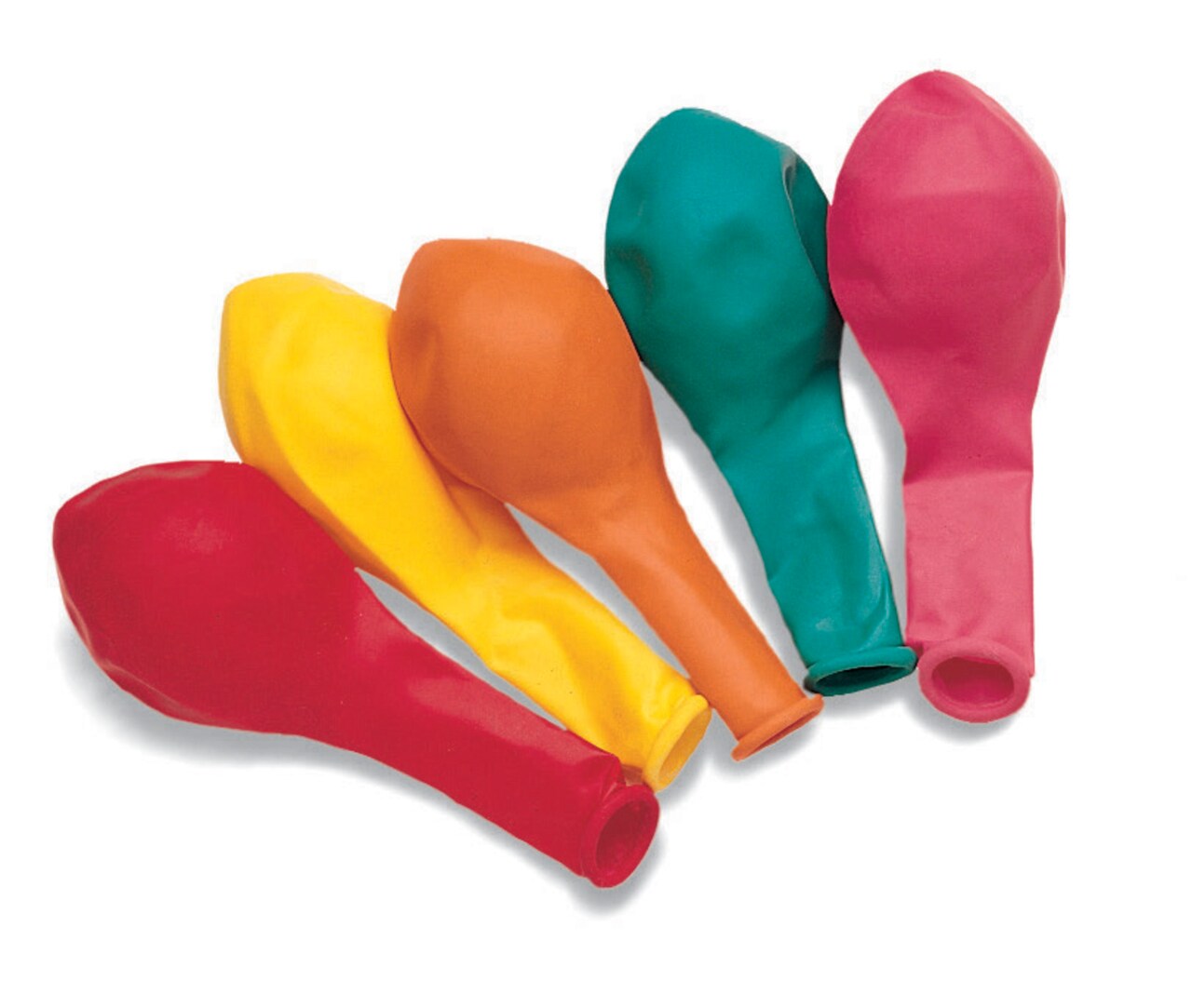 Hygloss Rubber Balloon, 7 Inches, Assorted Colors, Set of 144